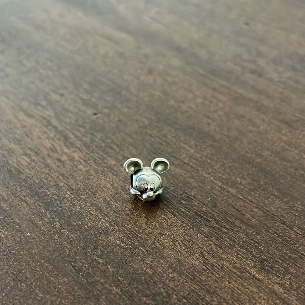 Silver Mickey Mouse Charm